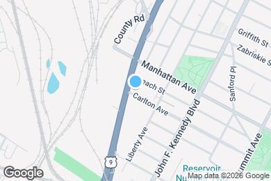 Map image of the property - 168 Carlton Ave