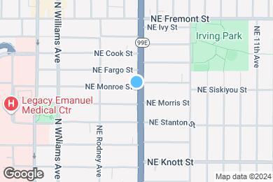 Map image of the property - Monroe Street Apartments