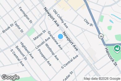 Map image of the property - 100 Grand View Ave