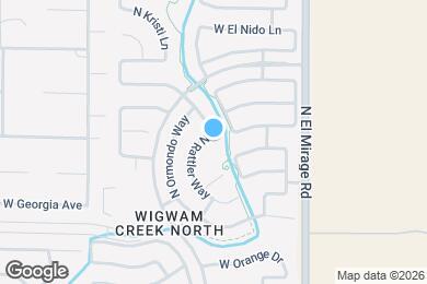 Map image of the property - 5459 N Rattler Way
