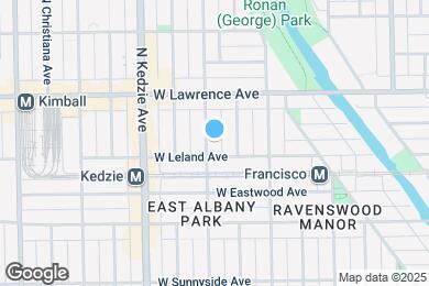Map image of the property - 4713 N Albany Ave