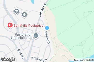 Map image of the property - 512 N Crossing Dr