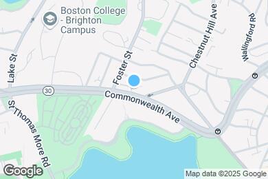 Map image of the property - 2003 Commonwealth Ave