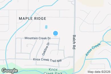 Map image of the property - 204 Mountain Creek Dr