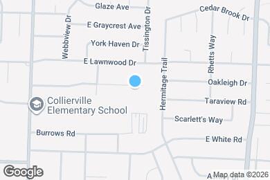 Map image of the property - 207 E Pecan Valley St