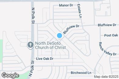 Map image of the property - 1300 Royal Oak Dr