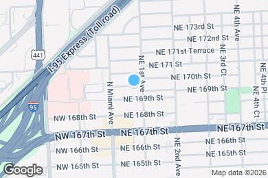 Map image of the property - 76 NE 170th St