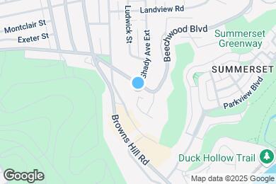 Map image of the property - 3301 Beechwood Blvd