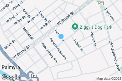 Map image of the property - 617 Park Ave