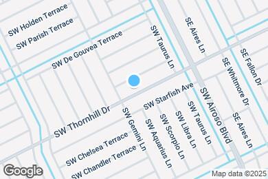 Map image of the property - 177 SW Thornhill Dr