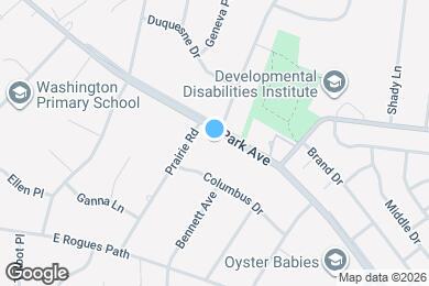 Map image of the property - 883 Park Ave