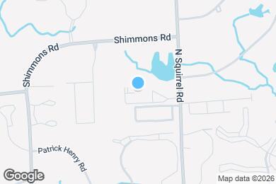 Map image of the property - The Meadows of Auburn Hills