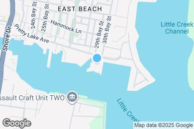 Map image of the property - 4921 Pretty Lake Ave