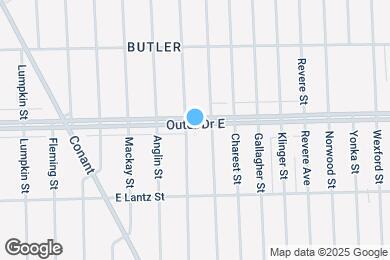Map image of the property - 1872 Outer Dr E
