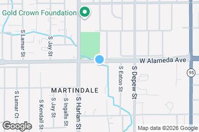 Map image of the property - Fifty Eight Hundred