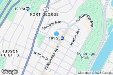 Map image of the property - 606 W 191st St