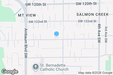 Map image of the property - 822 SW 124th St