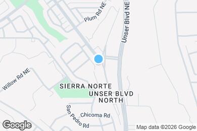 Map image of the property - 1548 Penasco Rd NE