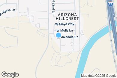 Map image of the property - 3221 W Cavedale Dr