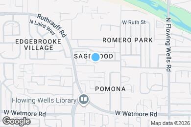 Map image of the property - 1619 W Bitter Orange St