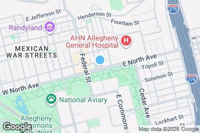 Map image of the property - 104 E North Ave