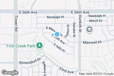 Map image of the property - 5568 N Cathay Ct