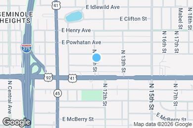 Map image of the property - 1200 E Mohawk Ave