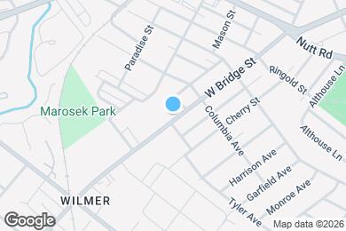 Map image of the property - 1033 W Bridge St