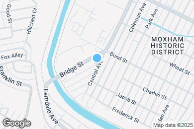 Map image of the property - 735 Central Ave