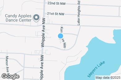 Map image of the property - 1835 Koran Ave NW