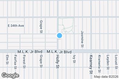 Map image of the property - 3266 Holly St