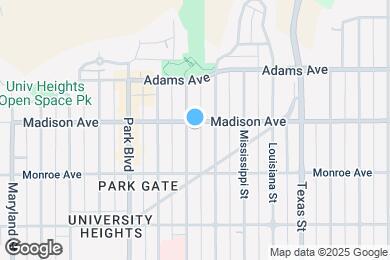 Map image of the property - 4585 Florida St
