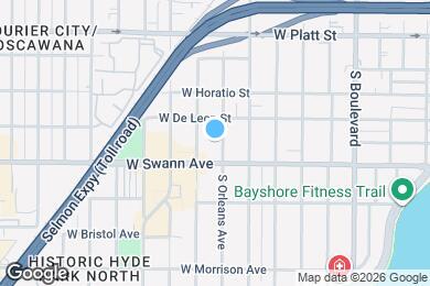 Map image of the property - 611 S Orleans Ave