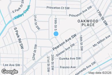 Map image of the property - 601 19th St SW