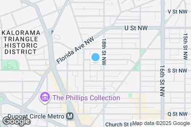 Map image of the property - 1820 Swann St NW