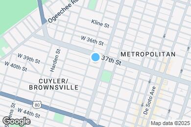 Map image of the property - 514 W 38th St