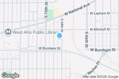 Map image of the property - 1745 S 68th St