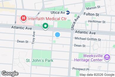 Map image of the property - 1696 Pacific St