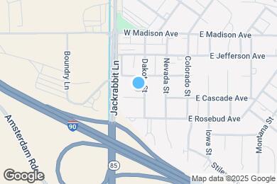 Map image of the property - 705 Dakota St