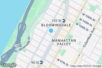 Map image of the property - 239 W 100th St