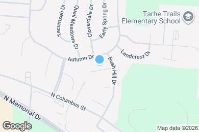 Map image of the property - 2403 Hutcheson Ct