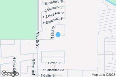 Map image of the property - 8125 E Ellis St