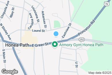 Map image of the property - 521 E Greer St