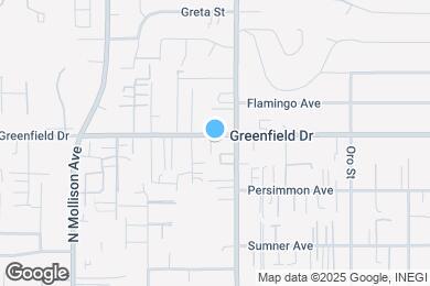 Map image of the property - 1051 Greenfield Dr