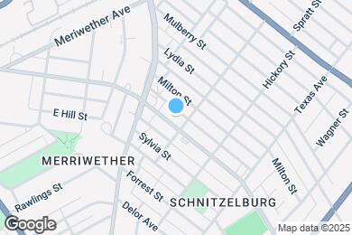 Map image of the property - 837 E Burnett Ave