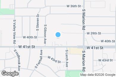 Map image of the property - Teak Apartments