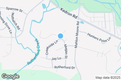 Map image of the property - 432 Creekside Ln