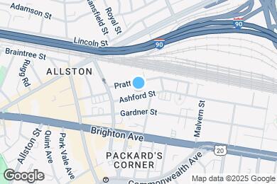 Map image of the property - 20 Ashford St