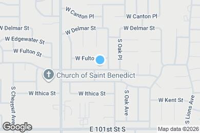 Map image of the property - 1808 W Gary St