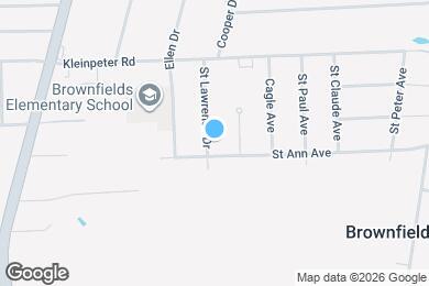 Map image of the property - 11444 St Lawrence Dr